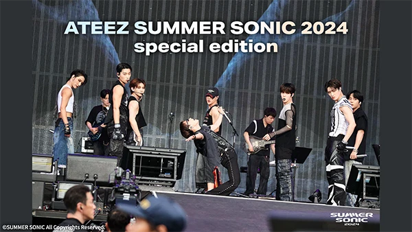 ATEEZ SUMMER SONIC 2024 special edition