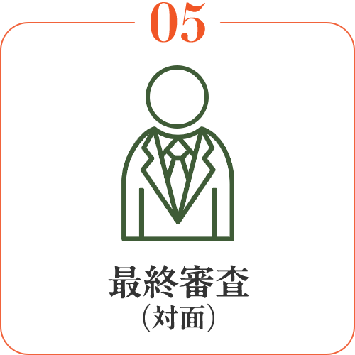 最終審査(対面)